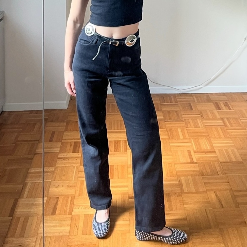 Wilfred Free black high rise  Jeans